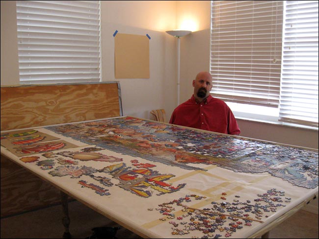 THE FIRST QUADRIPLEGIC TO COMPLETE THE PUZZLE