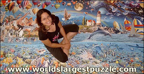 Worlds Largest Puzzle THE WORLD'S PUZZLE