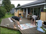 FIRST TO COMPLETE IN  DENMARK.