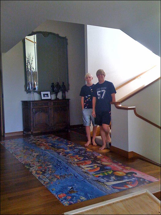 FIRST TO COMPLETE THE PUZZLE IN UTAH, USA.