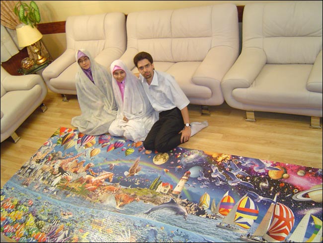 FIRST TO COMPLETE IN TEHRAN, IRAN