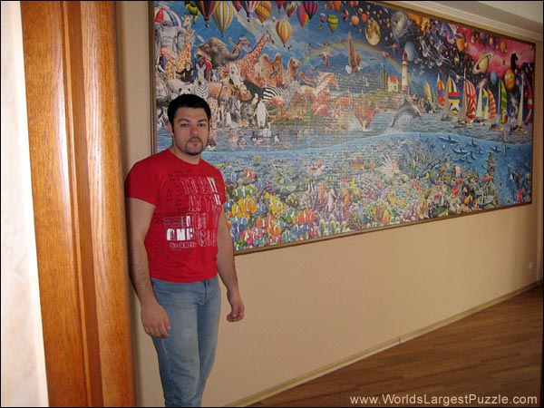 FIRST TO COMPLETE IN ODESSA, UKRAINE.